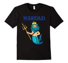 Mermaid Daddy Short Sleeve T-Shirt Halloween Costume
