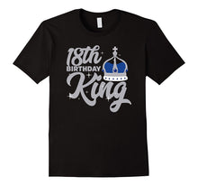 18th Birthday King T Shirt Celebration Party Eighteen