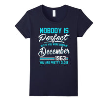 Nobody Is Perfect December 1963 T-Shirt 54th Birthday