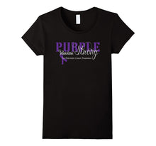 Pancreatic Cancer Purple Ribbon Strong Warrior Awareness