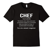 Funny Chef Meaning Shirt - Chef Noun Definition