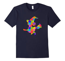 Halloween Autism Witch T-Shirt for Autism Awareness