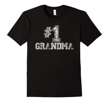 #1 Grandma T Shirt - Number One Grandmother Mother Gift Tee