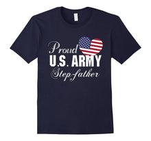 Mens Gift for Military Dad - Proud U.S. Army Step-Father T-Shirt