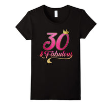 30th Birthday Queen Fabulous 30th Years Old T-Shirt