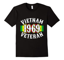Mens Vietnam 1969 Veterans Tshirt for War Vets and Heroes