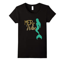 Bridesmaid Mer Tribe Mermaid Shirt Wedding Bachelorette Gold