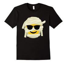 Mummy Emoji T-Shirt Sunglasses Halloween Costume Gift