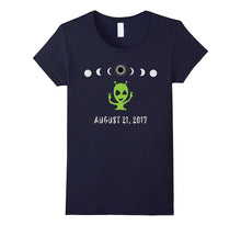 Solar Eclipse Alien Peace Sign August 21, 2017 T Shirt