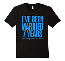 7 Years Married Anniversary 7th Year Wedding Gift T-Shirt