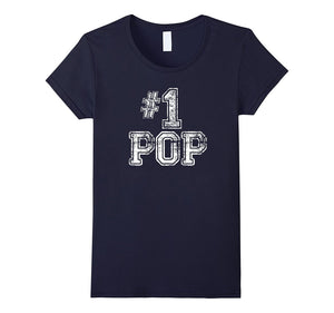 #1 Pop T Shirt - Number One Sports Jersey Gift Tee