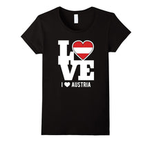 Love Austria T-Shirt Patriotic Austrian Expat