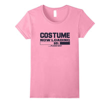 Costume Now Loading T-Shirt Funny Humor Halloween Top Tee