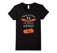 2018 Cute Twins Pregnancy Announcement Shirt Couples Baby