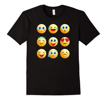 Halloween Emojis Costume Shirt With Different Emotions