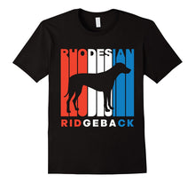Retro RWnB Rhodesian Ridgeback Silhouette T-Shirt