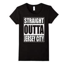 Straight Outta Jersey City T-Shirt Patriotic New Jersey Gift
