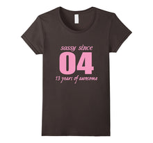 13 Years Old Birthday Shirt for Girl - Sassy Since 2004