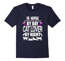 ER Nurse Cat Lover T Shirt Nurses Novelty Gift TShirt