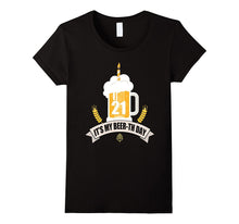 21st Birthday T-Shirt Its My Beer-Th Day Funny Beer Shirt