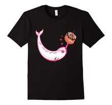 Narwhal Donuts T-Shirt Funny Narwhals Sea Unicorns Donut Tee
