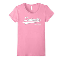 10th Anniversary Gifts Soulmate Since 2007 Couple Tshirt
