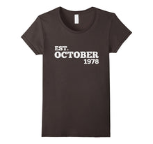 Est October 1978 Shirt Cute 39th Birthday Gifts TShirt