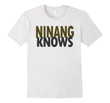 Ninang Knows Best Godmother Philippines Funny Island T-Shirt