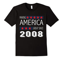 Retro Vintage 9th Birthday MAKING AMERICA GREAT SINCE 2008