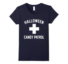 Halloween Candy Patrol Inspector Swimming Pool Cross T Shirt