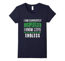 Currently Unsupervised Shirt Funny Sarcastic Humor Adult Tee