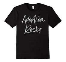 Adoption Rocks Shirt Vintage Christian Adopt & Foster Tee