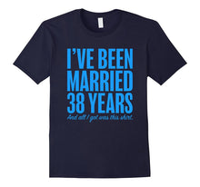 38 Years Married Anniversary Funny Wedding Gift T-Shirt