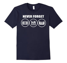 NEVER FORGET: VCR, Floppy Disk, Cassette Tape Classic Tshirt