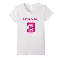 3rd Birthday Shirt Gift Age 3 Year Old Girl Tshirt Girls Tee