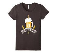 21st Birthday T-Shirt Its My Beer-Th Day Funny Beer Shirt