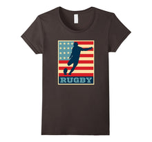 American Flag Rugby Shirt Vintage and Retro Rugby Tee
