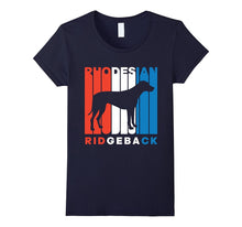 Retro RWnB Rhodesian Ridgeback Silhouette T-Shirt