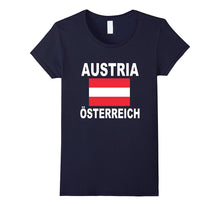 Austria Flag T-Shirt Osterreich Austrian Flag Unisex Top Tee