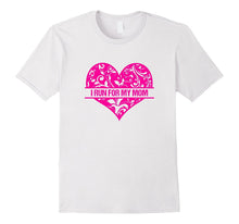 Filigree Heart I Run for My Mom T-Shirt