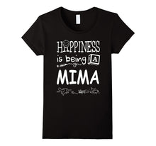Happiness Is Being a Mima T-Shirts Gifts for Grandmas