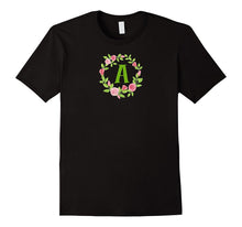 Initial Letter Monogram "A" T-Shirt