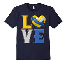 Love Voleyball Heart Best Fun Birthday Gift T-Shirt