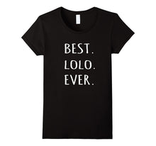 Best Lolo Ever Tshirt Filipino Tagalog Text Grandpa T Shirt