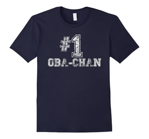 #1 Oba-Chan T Shirt - Number One Grandmother Mother Gift Tee