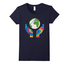 Colorful Earth Oceans Day Climate Global Warming T-Shirt