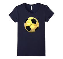Gold Soccer Football - Sports Shirt