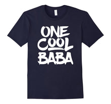 One Cool Baba T Shirt - Grandfather Dad Gift Tee