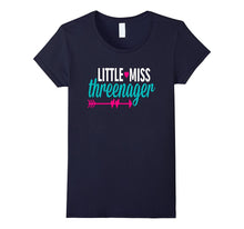 Little Miss Threenager Shirt 3 Three Cute Daughter Toddler