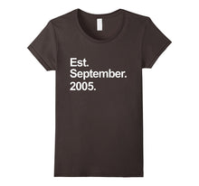 Est September 2005 Shirt Awesome 12th Birthday Gifts TShirt